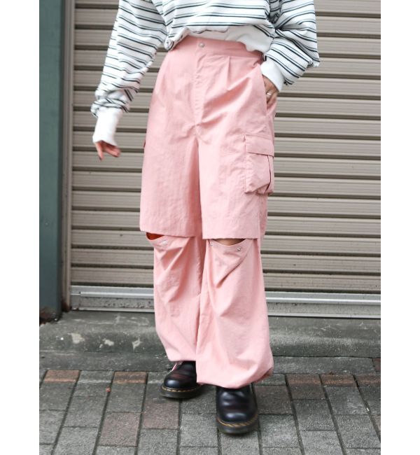 Ungrid「【WEB限定】デザインラフルーズパンツ」|その他|