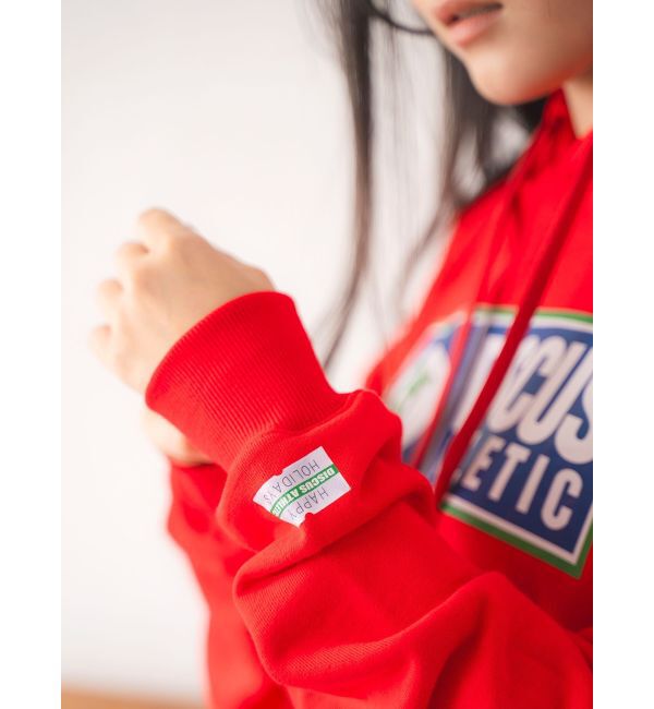 Ungrid「DISCUS別注 フードロゴパーカー」|パーカー|