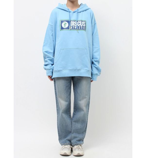 Ungrid「DISCUS別注 フードロゴパーカー」|パーカー|
