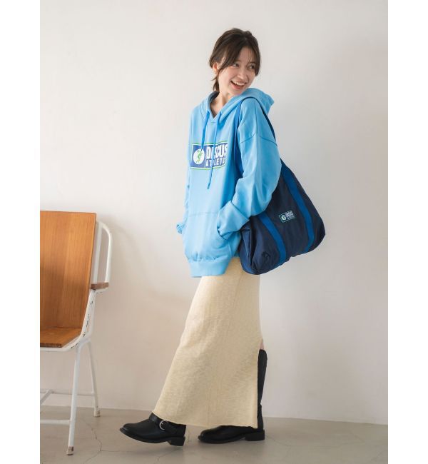 Ungrid「DISCUS別注 フードロゴパーカー」|パーカー|