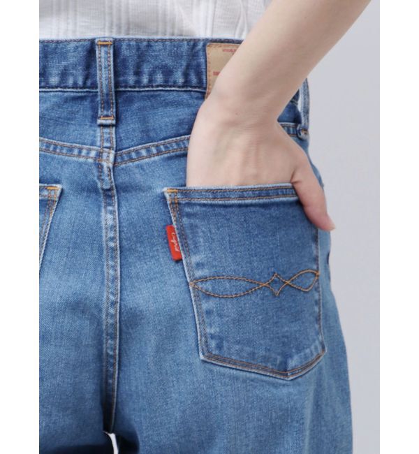 Ungrid「ハイウエストストレッチフレアデニム」|デニム|