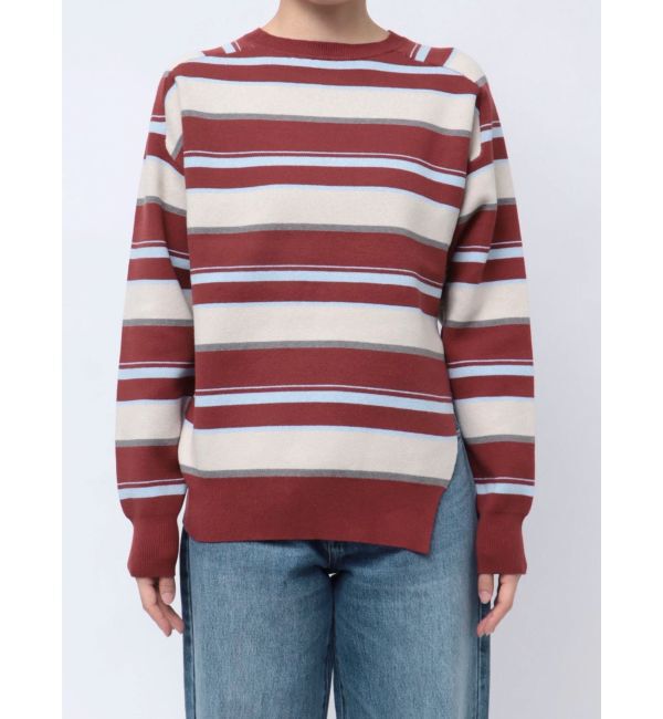 Ungrid「ボーダースリットニット」|ニット・セーター|