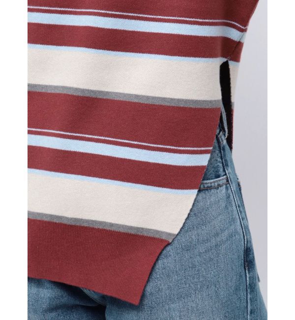 Ungrid「ボーダースリットニット」|ニット・セーター|