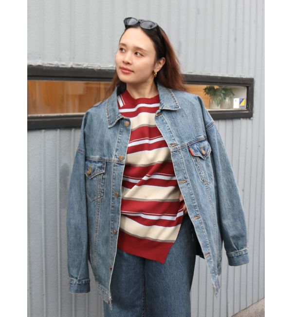 Ungrid「ボーダースリットニット」|ニット・セーター|