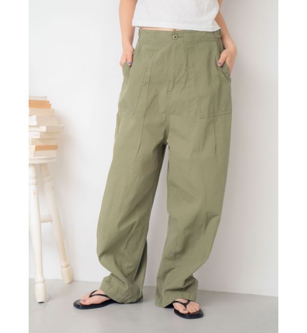 Ungrid「タックデザインミリタリーパンツ」|その他|