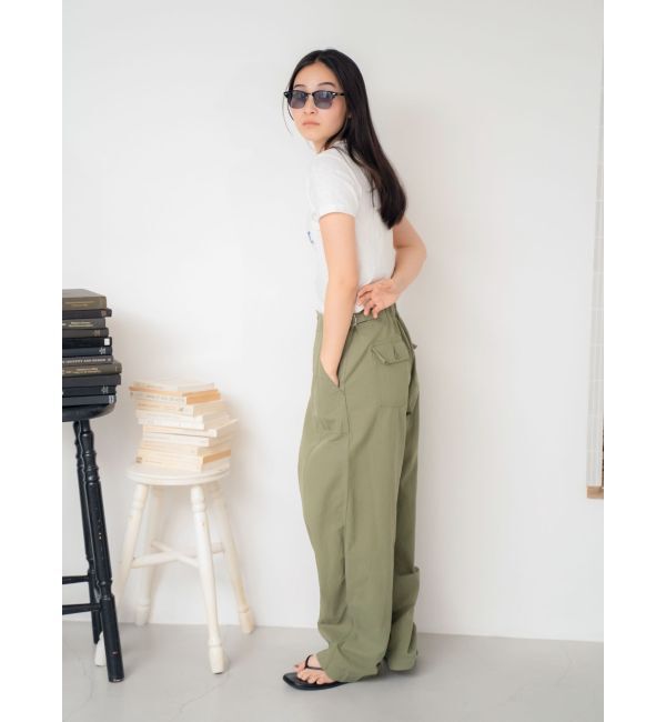 Ungrid「タックデザインミリタリーパンツ」|その他|