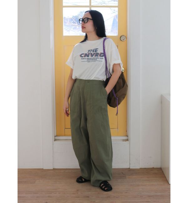 Ungrid「タックデザインミリタリーパンツ」|その他|