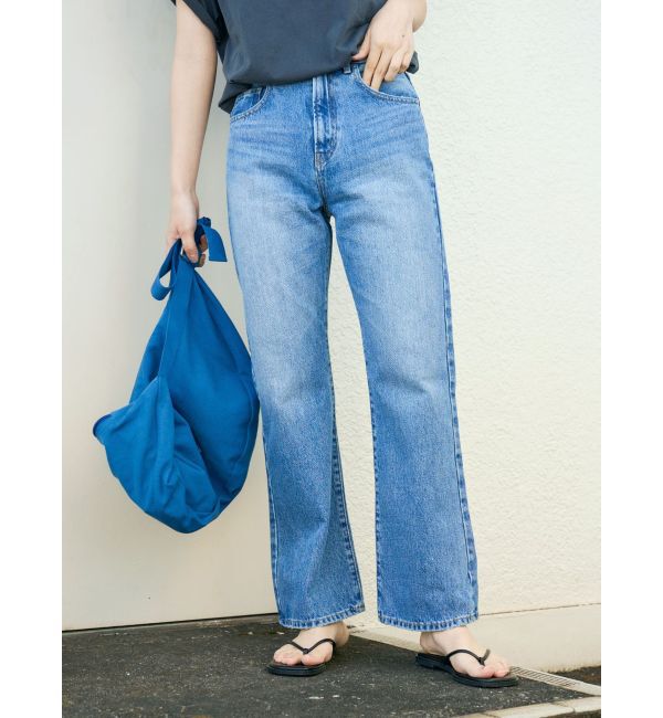 Ungrid「【WEB限定】ハイウエストフレアデニム」|デニム|