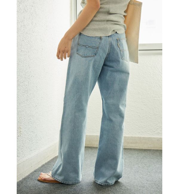 Ungrid「【WEB限定】ハイウエストフレアデニム」|デニム|