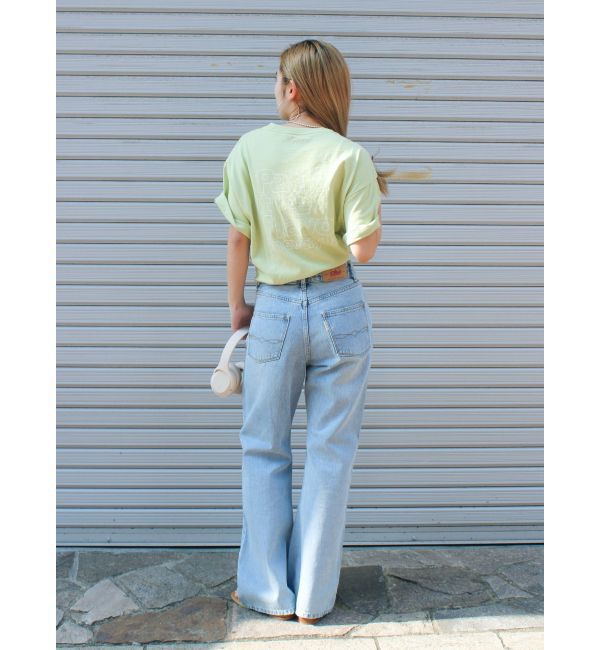 Ungrid「【WEB限定】ハイウエストフレアデニム」|デニム|