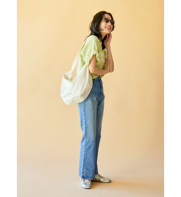 Ungrid「【WEB限定】ハイウエストフレアデニム」|デニム|