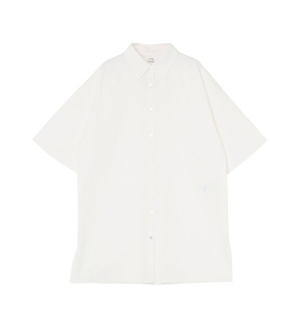 Ungrid「ビッグシルエットハーフスリーブシャツ」|シャツ・ブラウス|