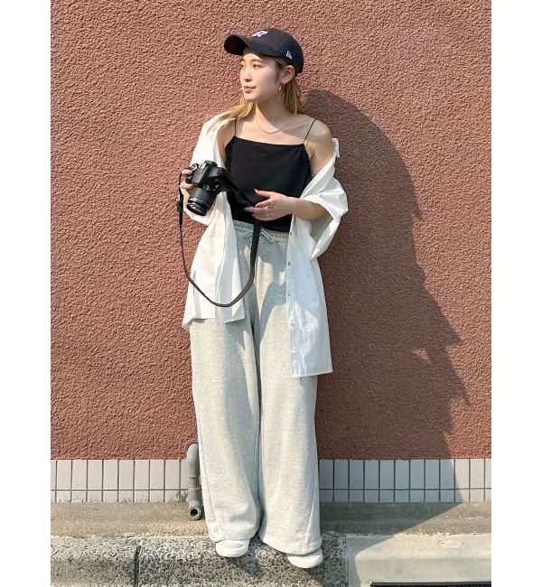 Ungrid「ビッグシルエットハーフスリーブシャツ」|シャツ・ブラウス|