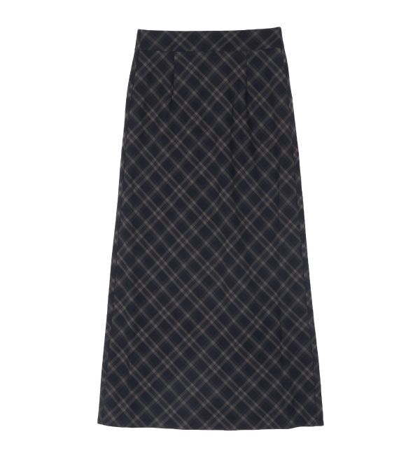 Ungrid「チェックアイラインスカート」|スカート|