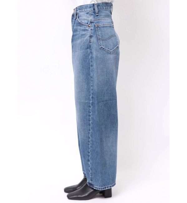 Ungrid「Lee CURVE WIDE PANTS」|デニム|