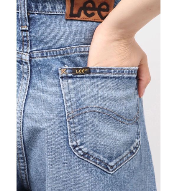 Ungrid「Lee CURVE WIDE PANTS」|デニム|