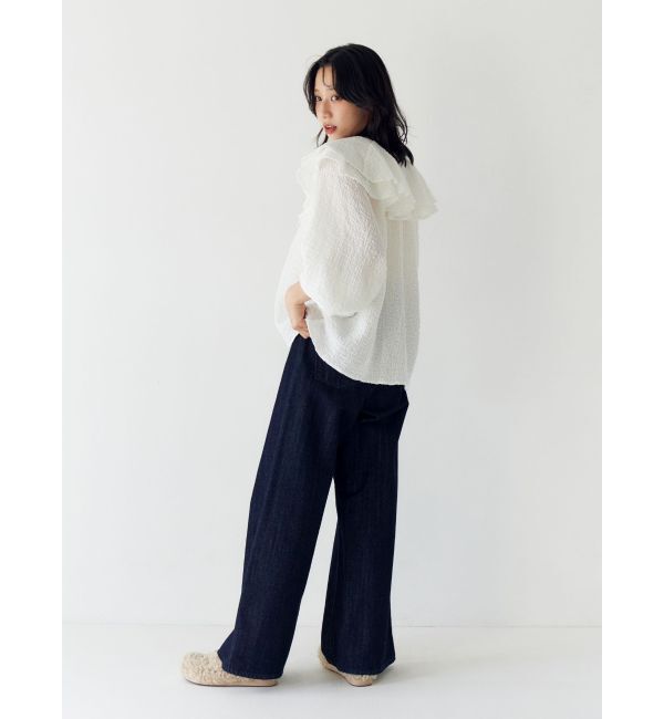 Ungrid「フリルデザインブラウス」|シャツ・ブラウス|