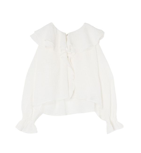 Ungrid「フリルデザインブラウス」|シャツ・ブラウス|