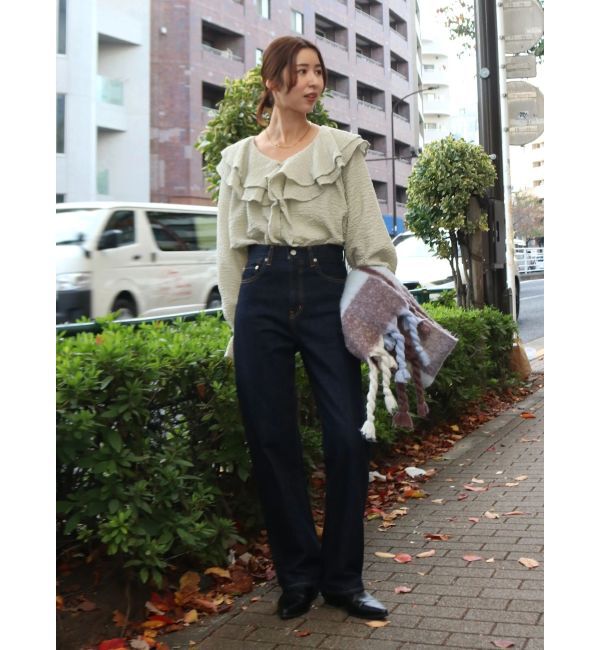 Ungrid「フリルデザインブラウス」|シャツ・ブラウス|