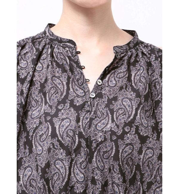 Ungrid「フラワープリントショートブラウス」|シャツ・ブラウス|