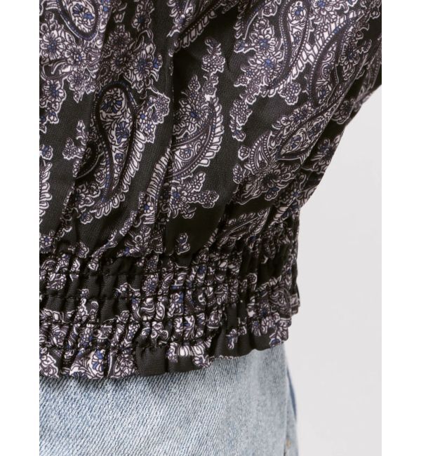 Ungrid「フラワープリントショートブラウス」|シャツ・ブラウス|