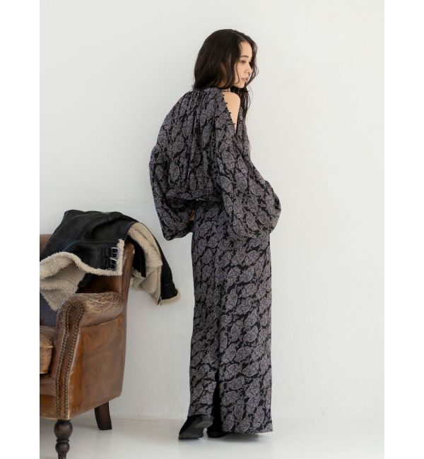 Ungrid「フラワープリントショートブラウス」|シャツ・ブラウス|