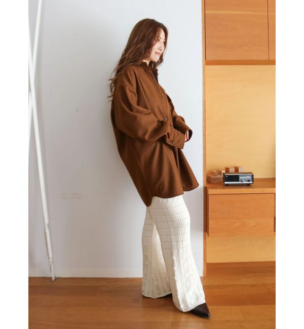 Ungrid「起毛デザインシャツ」|シャツ・ブラウス|