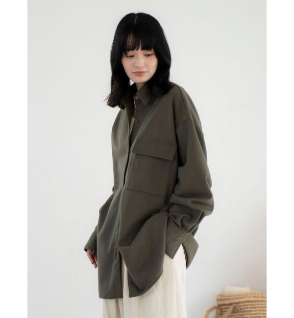 Ungrid「起毛デザインシャツ」|シャツ・ブラウス|