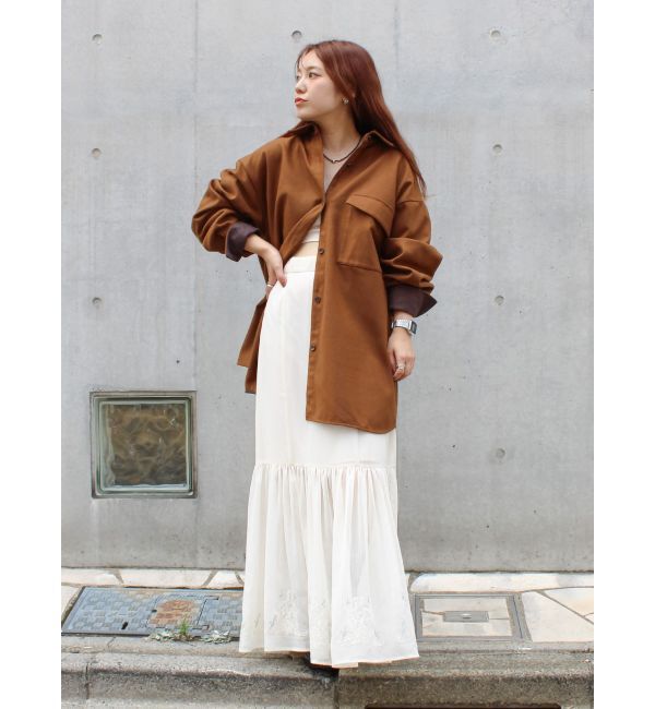 Ungrid「起毛デザインシャツ」|シャツ・ブラウス|