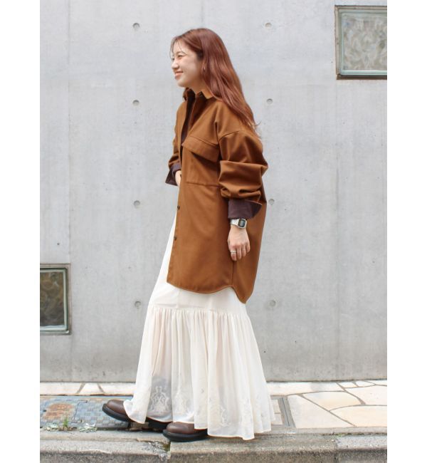 Ungrid「起毛デザインシャツ」|シャツ・ブラウス|