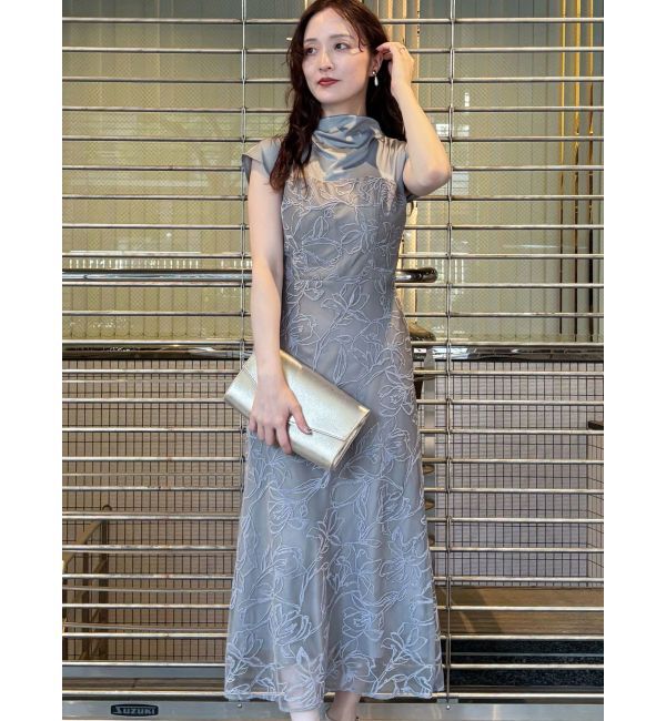 LAGUNAMOON「LADYモール刺繍ドッキングワンピース」|ドレス|