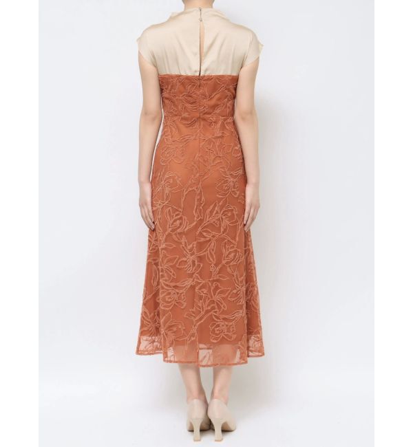 LAGUNAMOON「LADYモール刺繍ドッキングワンピース」|ドレス|