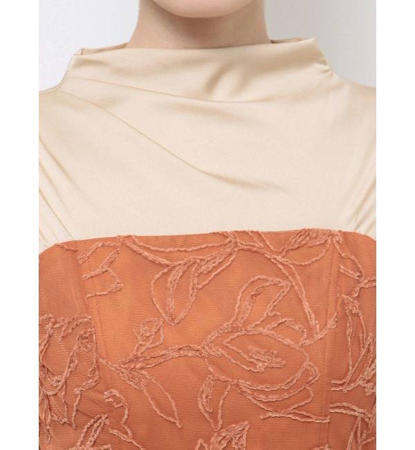 LAGUNAMOON「LADYモール刺繍ドッキングワンピース」|ドレス|