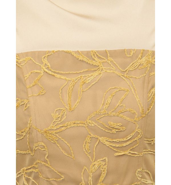 LAGUNAMOON「LADYモール刺繍ドッキングワンピース」|ドレス|