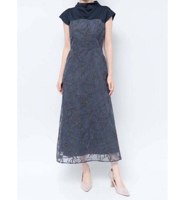 LAGUNAMOON「LADYモール刺繍ドッキングワンピース」|ドレス|