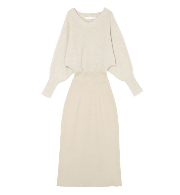 LAGUNAMOON「フォックスブレンドIラインワンピース」|ワンピース|