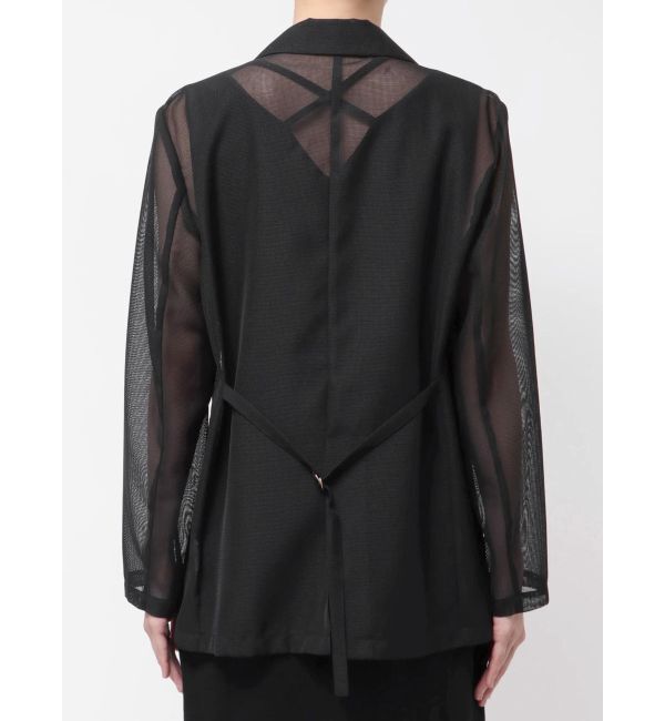 LAGUNAMOON「メッシュダブルテーラージャケット」|テーラードジャケット|