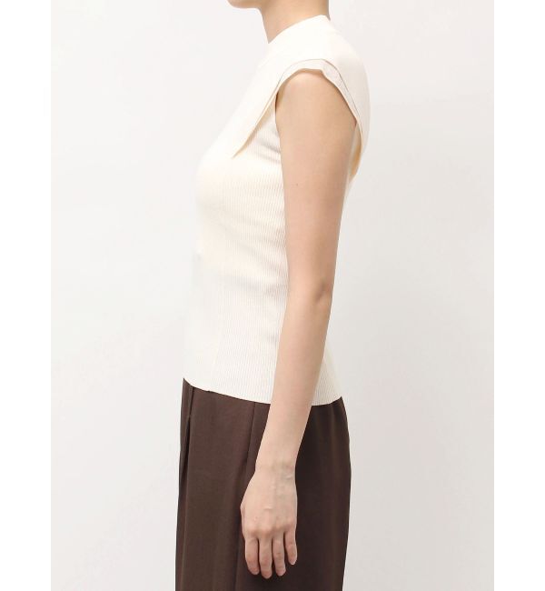 LAGUNAMOON「【追加生産/新色追加】カバースリーブシアーニットプルオーバー」|ニット・セーター|