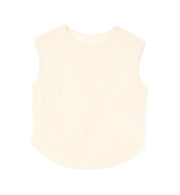 LAGUNAMOON「ベロアノースリトップス」|Tシャツ・カットソー|