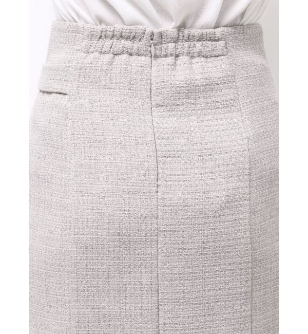 LAGUNAMOON「ツイードアシメナローフレアスカート」|スカート|