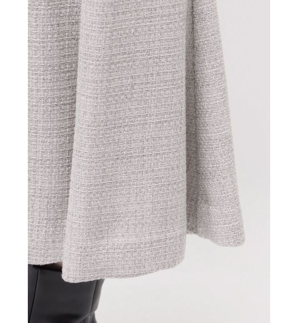 LAGUNAMOON「ツイードアシメナローフレアスカート」|スカート|