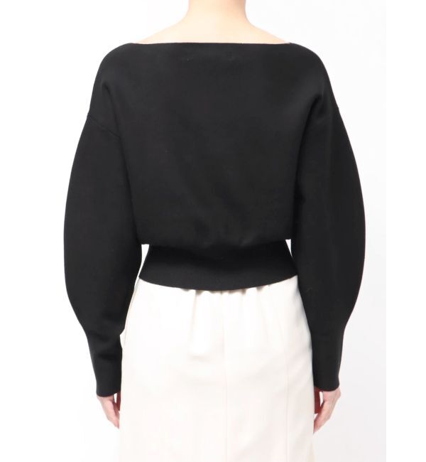 LAGUNAMOON「ウエストリブボートネックニット」|ニット・セーター|