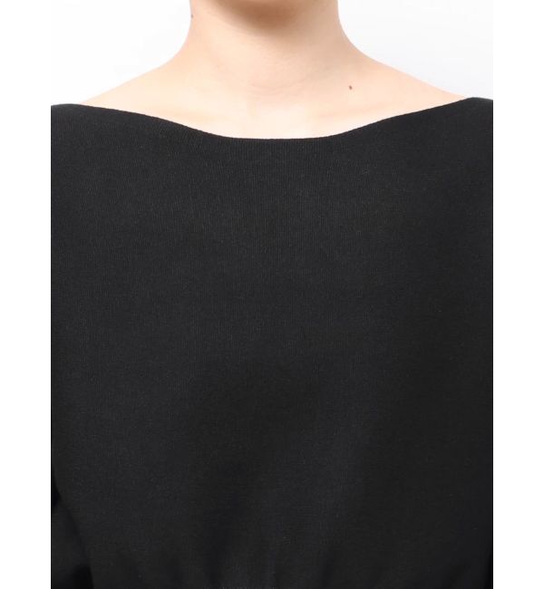 LAGUNAMOON「ウエストリブボートネックニット」|ニット・セーター|