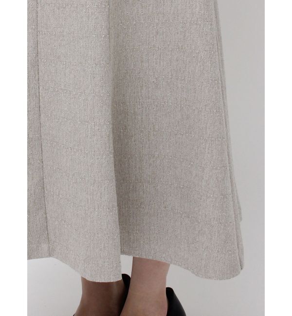 LAGUNAMOON「ネップツイードラペルマーメイドスカート」|スカート|