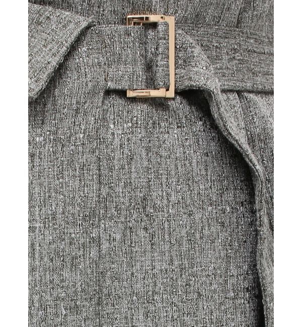 LAGUNAMOON「ネップツイードラペルマーメイドスカート」|スカート|