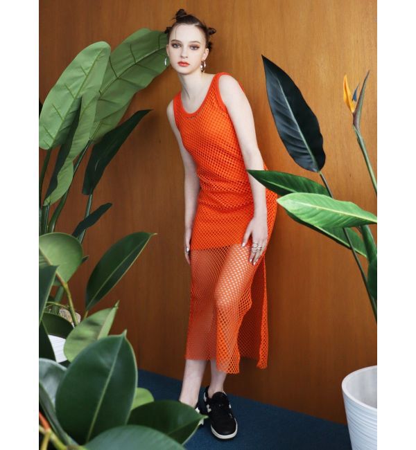 EVRIS「メッシュロングワンピース」|ワンピース|