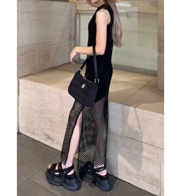 EVRIS「メッシュロングワンピース」|ワンピース|