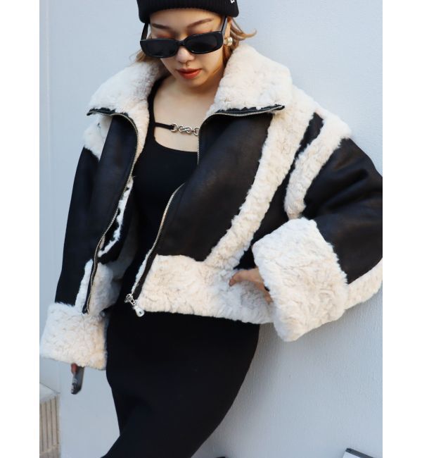 EVRIS「デコルテラインロングニットワンピース」|ワンピース|