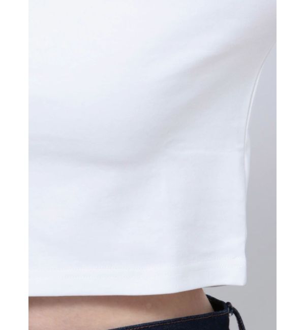 EVRIS「ベーシッククロップドロンT」|Tシャツ・カットソー|