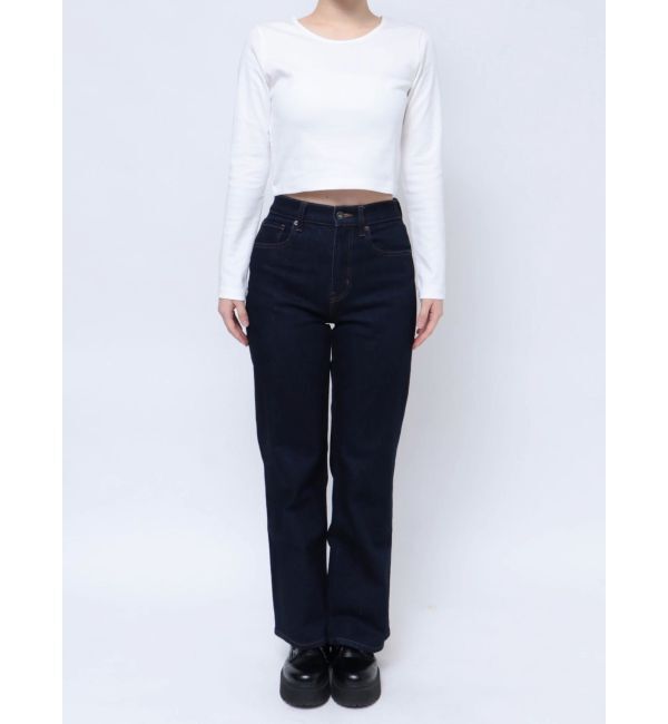 EVRIS「ベーシッククロップドロンT」|Tシャツ・カットソー|